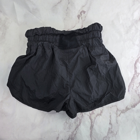 Free People Shorts Womens Medium Black Running Lined Pink 3 Inch High Rise - Picture 5 of 11